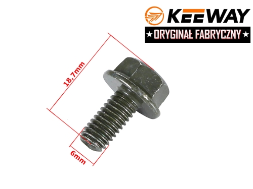 ŚRUBA M6x12 KEEWAY HURRICANE 50CC 2T ORYGINAŁ 
