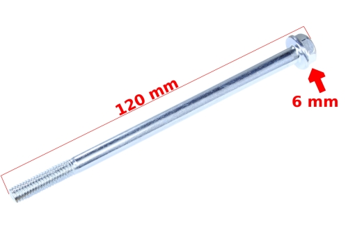 ŚRUBA M6 L120 