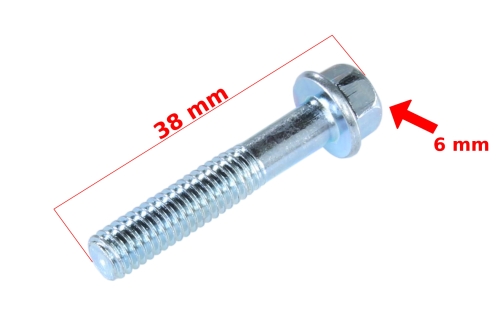 ŚRUBA M6 L38 