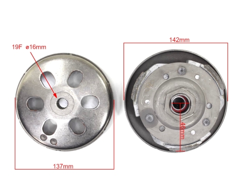 SPRZĘGŁO ATV 150 GY6-150 DIABLO 