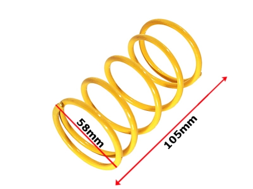 SPRĘŻYNA TALERZA SPRZĘGŁA GY-6 TUNING ŻÓŁTA 