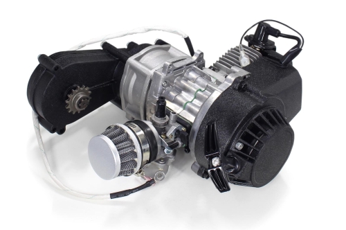 SILNIK POCKET QUAD CROSS 49CCM Z ROZRUSZNIKIEM BRI 