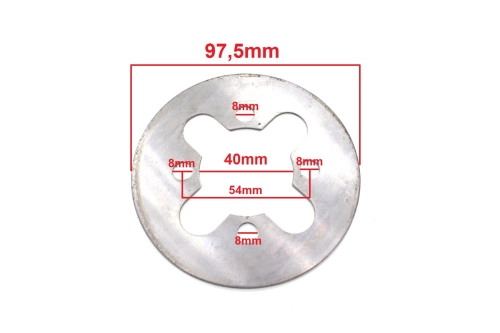 PRZEKŁADKA TARCZ SPRZĘGŁA SIMSON S50 KR51 ORG. DDR 