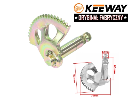 PÓŁKSIĘŻYC KOPNIAKA KEEWAY 50 2T HURRICAN ORYGINAŁ 