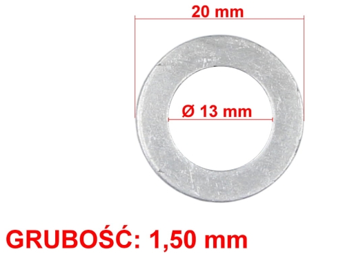 PODKŁADKA KORKA SPUSTU OLEJU ATV/CROSS/STREET TZ 