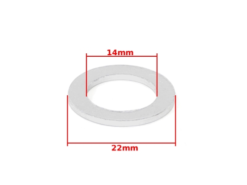 PODKŁADKA 14.2x22x1.3  ATV150 GY6-150 FUXIN DIABLO 