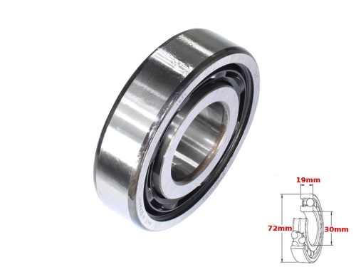 ŁOŻYSKO 6306-C3 30x72x19 TVH WAŁU MZ TS ETZ 250 DE 