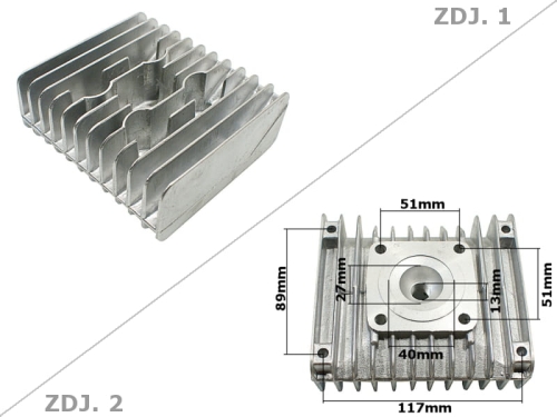 GŁOWICA SIMSON S51 DUELLS DI 