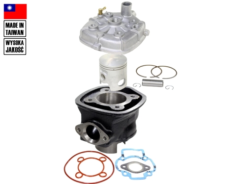 CYLINDER PIAGGIO LC NEW 47mmZ GŁOWICĄ TUNING TAIWA 